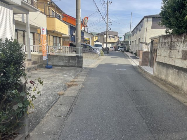深谷市上柴町東　中古戸建の前面道路含む現地写真|現地前面道路（2023年12月19日）撮影