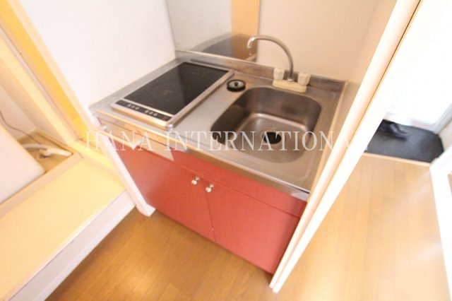 レオパレスフロイデのキッチン