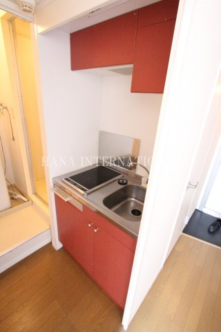 レオパレスフロイデのキッチン