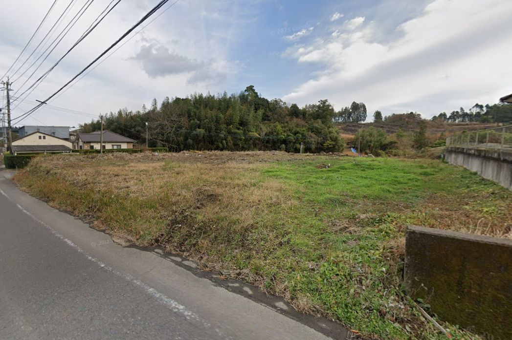 都城市高崎町大牟田の売地の外観