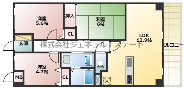 【間取り】 | グラン・エスポワール