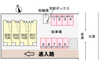 【駐車場】