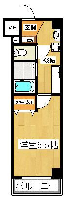 スクエア コートの間取り