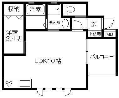 amuse東加古川駅前の間取り