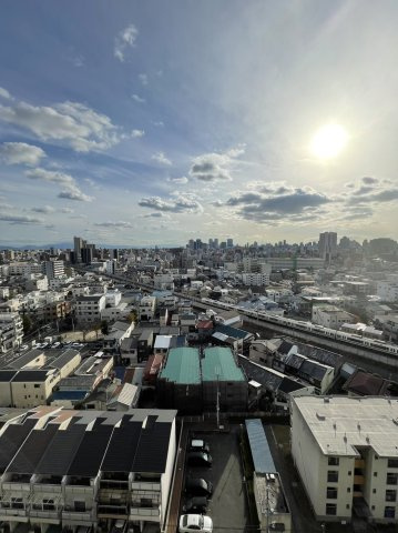 ルネ旭公園の展望|15階建最上階ですので、風通し・眺望も良好！