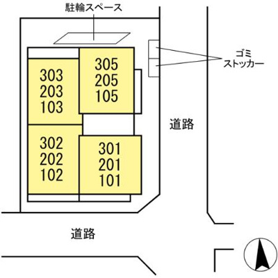 【区画図】 | レンテ本厚木