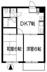 【間取り】 | 武蔵ハイツⅠ