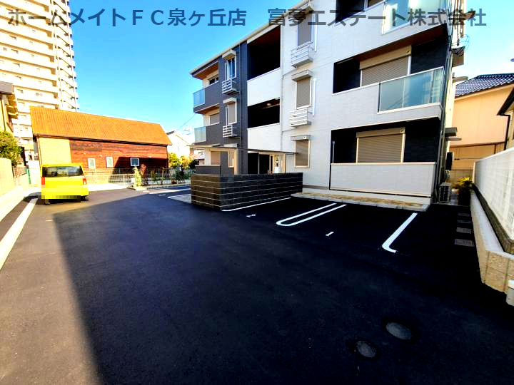 D-room和泉府中　檸檬の丘の駐車場