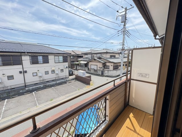 アビタシオン中川Ⅱの展望