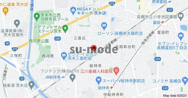 パロス茨木ノーステラスの地図