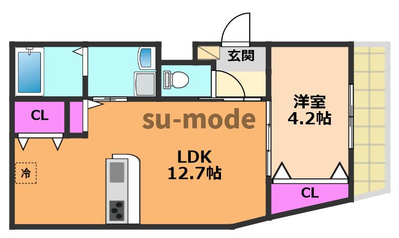 パロス茨木ノーステラスの間取り