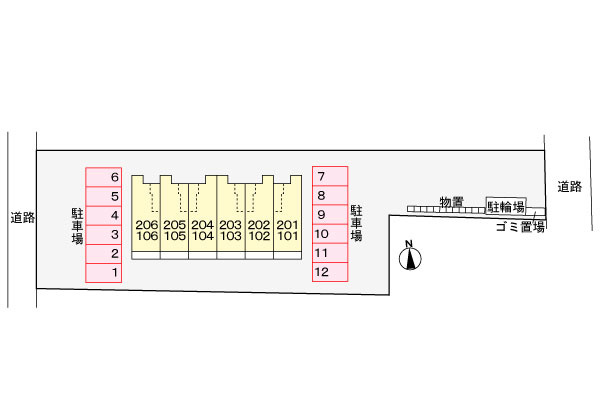 Ｈｏｐｅ　Ｈｉｌｌの駐車場|駐車場