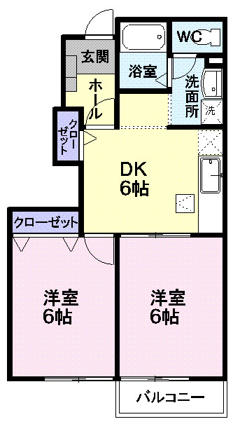 アイランドヘヴンⅡの間取り|間取図
