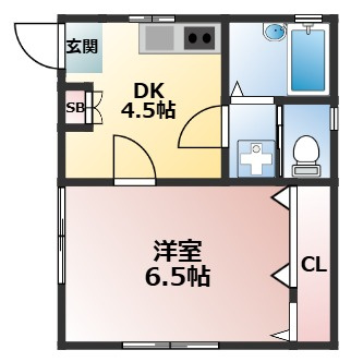 メゾンシルフィードの間取り