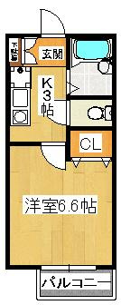 コンフォート・サワダＡの間取り