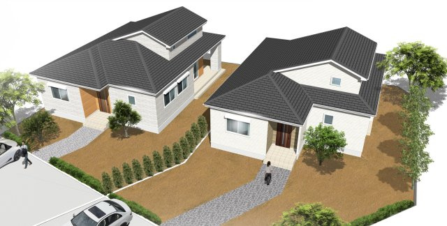 【完成予想図】 | 熊谷市久保島　St.CITY 　全2棟　A棟　