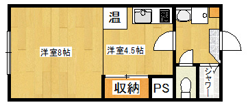 高砂コートヒルズの間取り