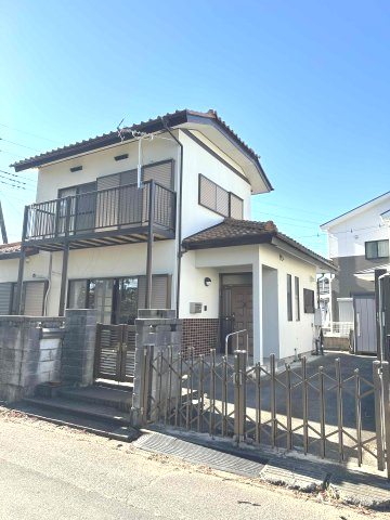玉村町板井　中古700の前面道路含む現地写真
