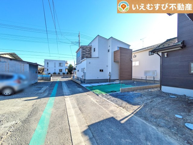 熊谷市箱田第7期の前面道路含む現地写真|前面道路含む現地写真です