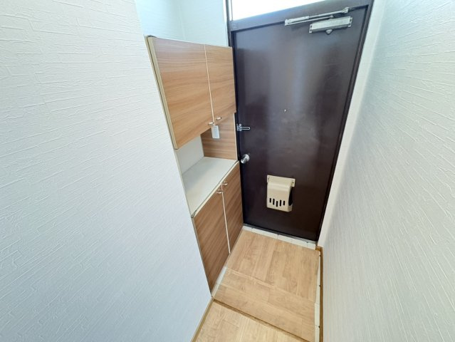 明石マンション　Ｂ棟の玄関