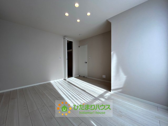 久喜市上町　新築未使用の収納|収納も大きく、サイズ関係なく収納できますね。