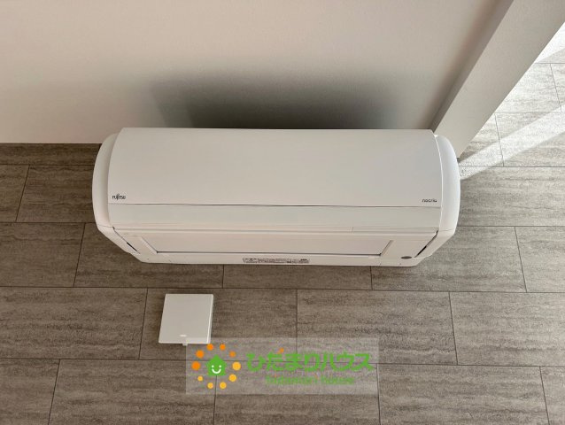 久喜市上町　新築未使用の冷暖房・空調設備|エアコンが完備されております。