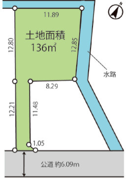 【区画図】
