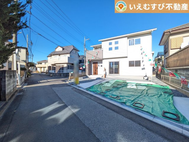 熊谷市久下第7期の前面道路含む現地写真|前面道路含む現地写真です