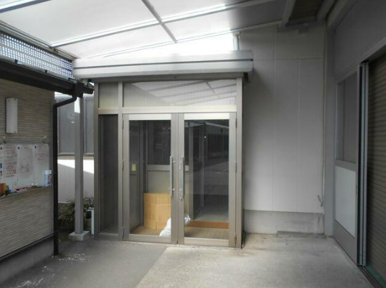 大津市追分町の倉庫の外観|外はこのようになっています