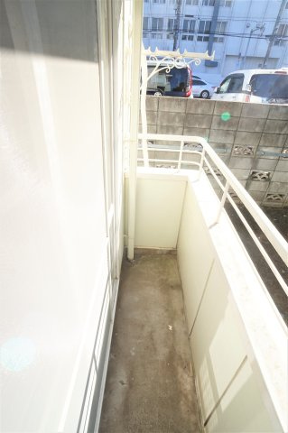 グリーンパークシティのバルコニー