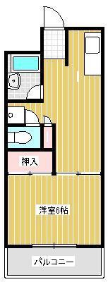 パティオ通町の間取り