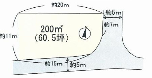 栗東市荒張の事業用地