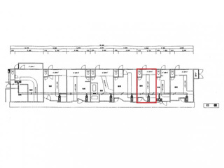 守山市守山６丁目の店舗一部の区画図