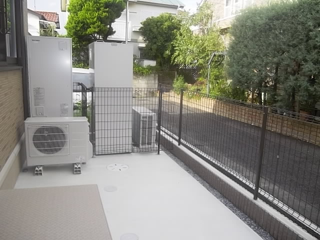 レルミタージュのバルコニー