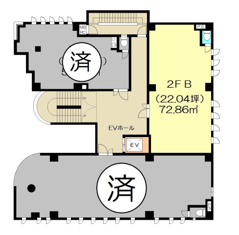 和田秋川ビルの間取り|間取り図
