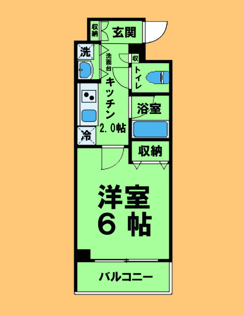 CREA花の木の間取り