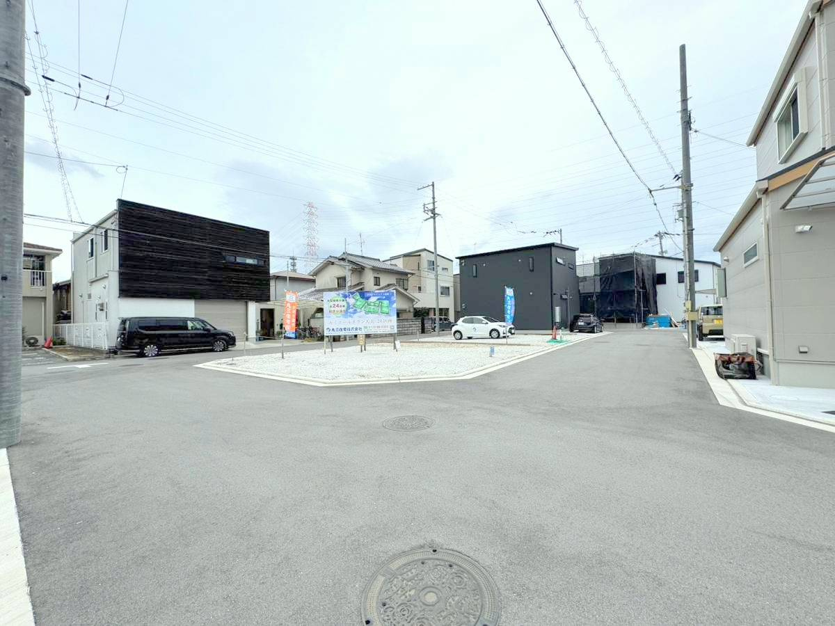 ルミエールタウン天美パート1の前面道路含む現地写真|前面道路含む現地写真です