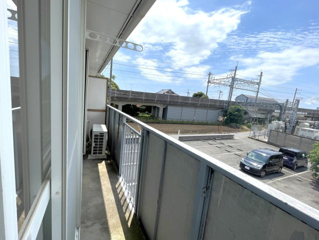 パルテール市川のバルコニー