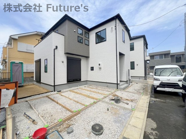三郷市彦野1丁目　新築戸建　全7棟　4号棟の外観|現地写真になります。
