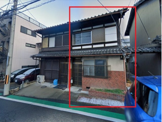 大津市追分町の店舗事務所の外観