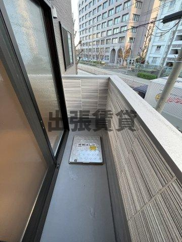 仲介手数料0円！Ｃｈｅｒｉｍ築地口のバルコニー