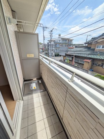 サンテラス市ヶ尾のバルコニー