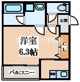 【間取り】 | ALEGRIA住道North