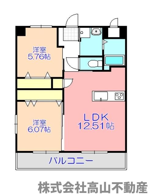 R　CREATEの間取り