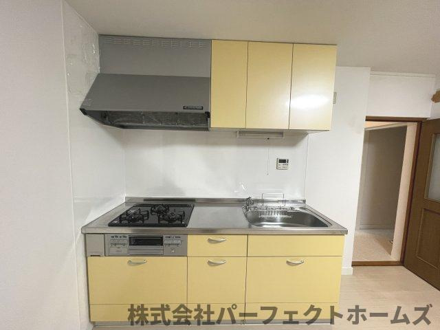 釈尊寺第3住宅第43号棟のキッチン|キッチンです