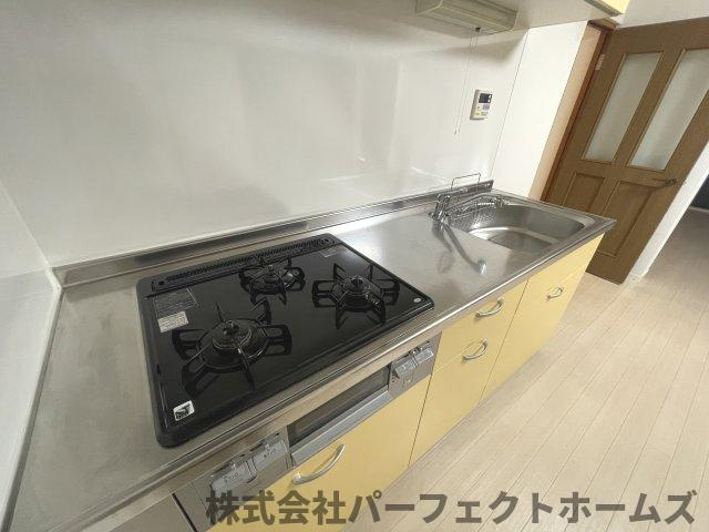 釈尊寺第3住宅第43号棟のキッチン|お料理しやすいキッチンです