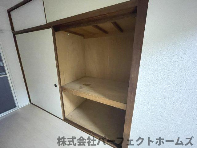 釈尊寺第3住宅第43号棟の収納|大きなものも収納できそうです
