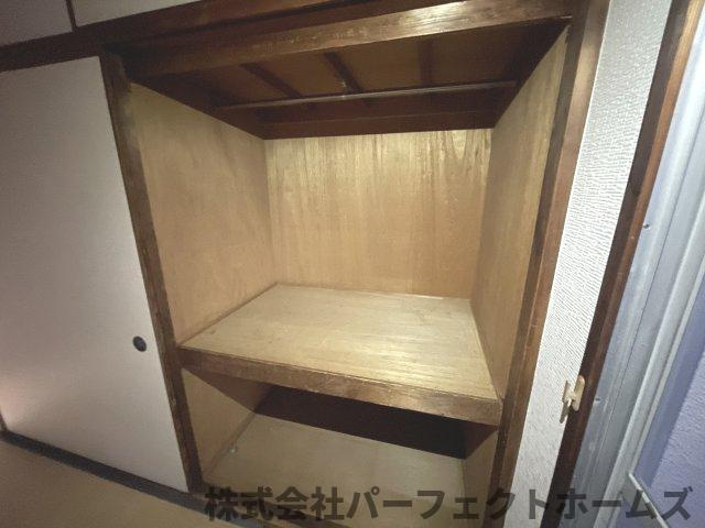 釈尊寺第3住宅第43号棟の収納|十分な収納スペースがあります