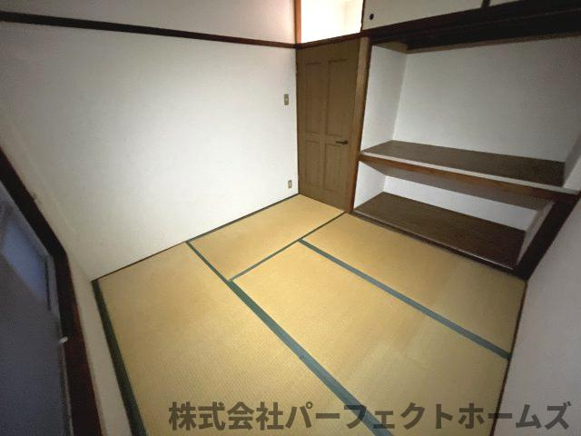 釈尊寺第3住宅第43号棟の和室|和室があれば客間としても活用できます