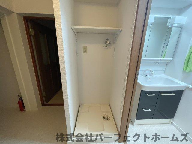 釈尊寺第3住宅第43号棟の設備|室内洗濯パン！